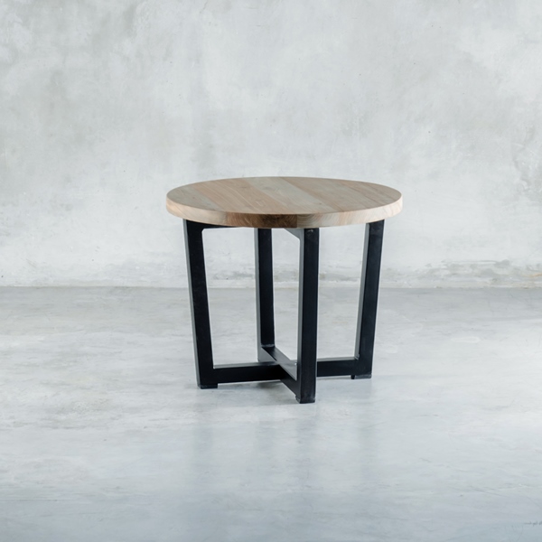 Round side table Diana Dia.50cm top 3cm